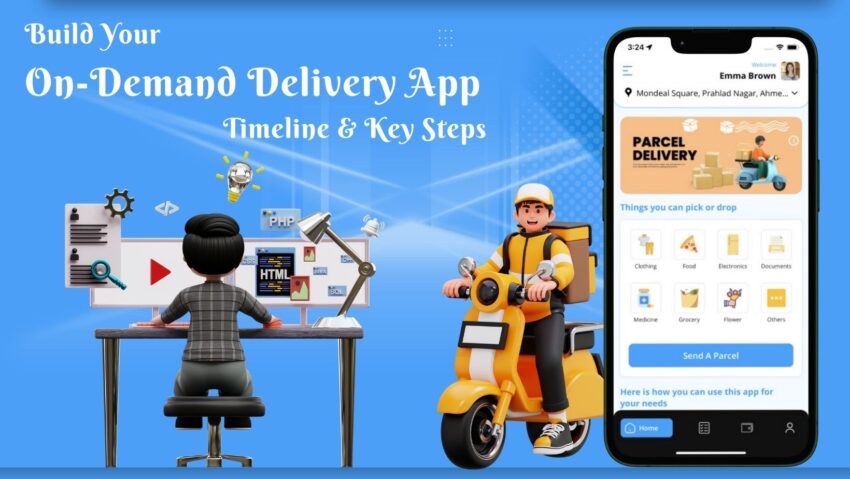 on-demand delivery app