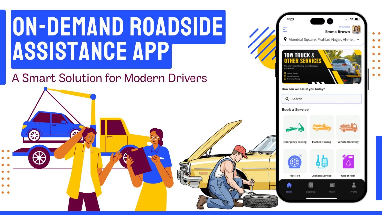 On-Demand Roadside Assistance App: Smart Solution for Modern Drivers