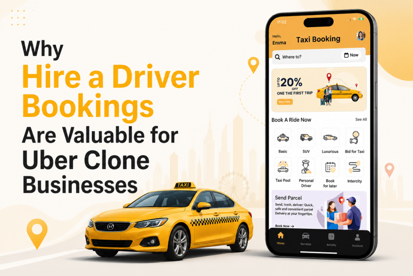 Hire a Driver Feature in Uber Clones