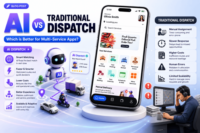 AI vs Traditional Dispatch: Which is Better for Multi-Service Apps?