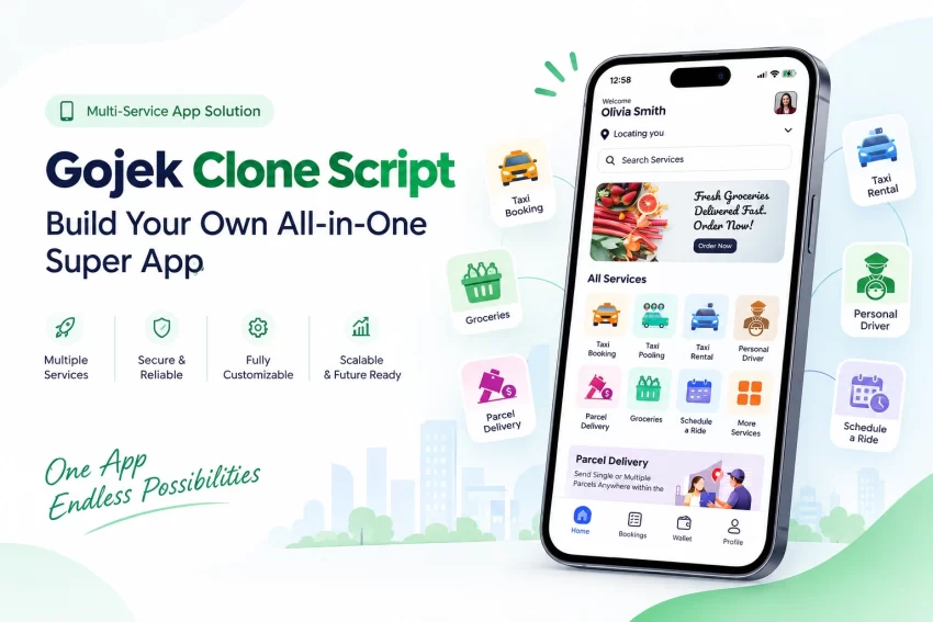 Gojek Clone Script Build Your Own All-in-One Super App