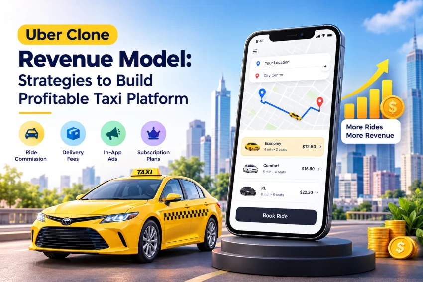 Uber Clone Revenue Model Strategies to Build a Profitable Taxi Platform