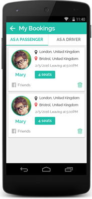 Android app Screenshots