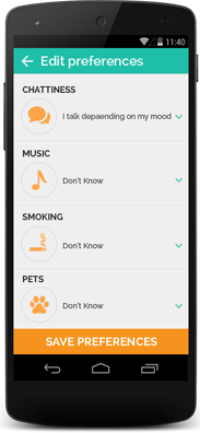 Android app Screenshots
