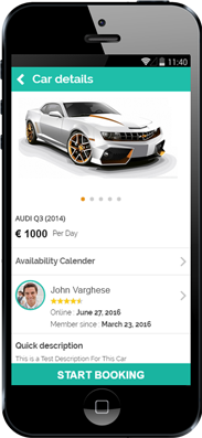 Mobile Application Screenshots