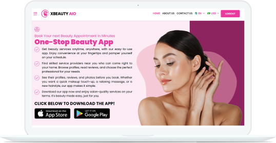 Beautician Web Panel