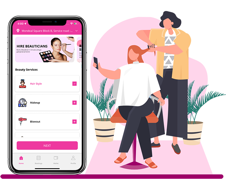 beauty on demand app