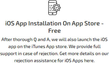 iOS app install