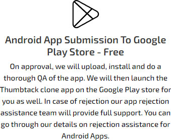 Android app submission