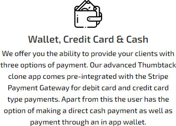 Wallet option