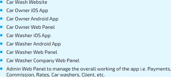 on demand Car Wash App