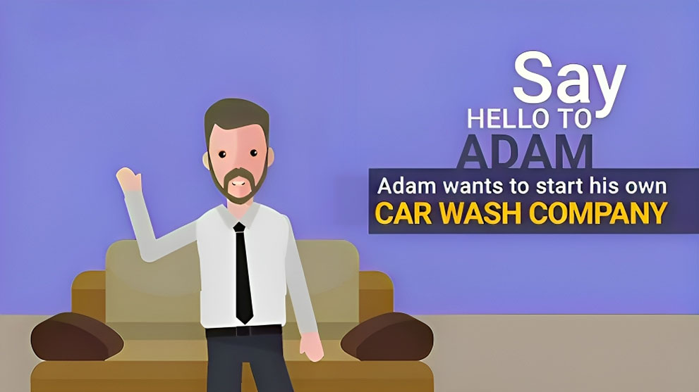 Adam video for car wash business