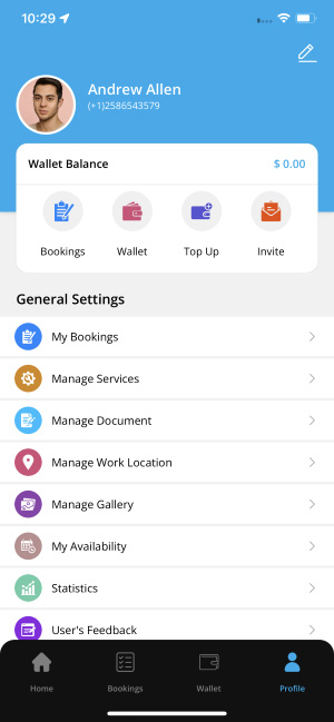 Car Washer App