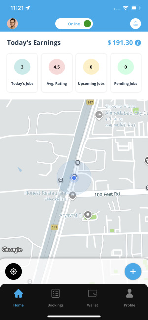 work location details