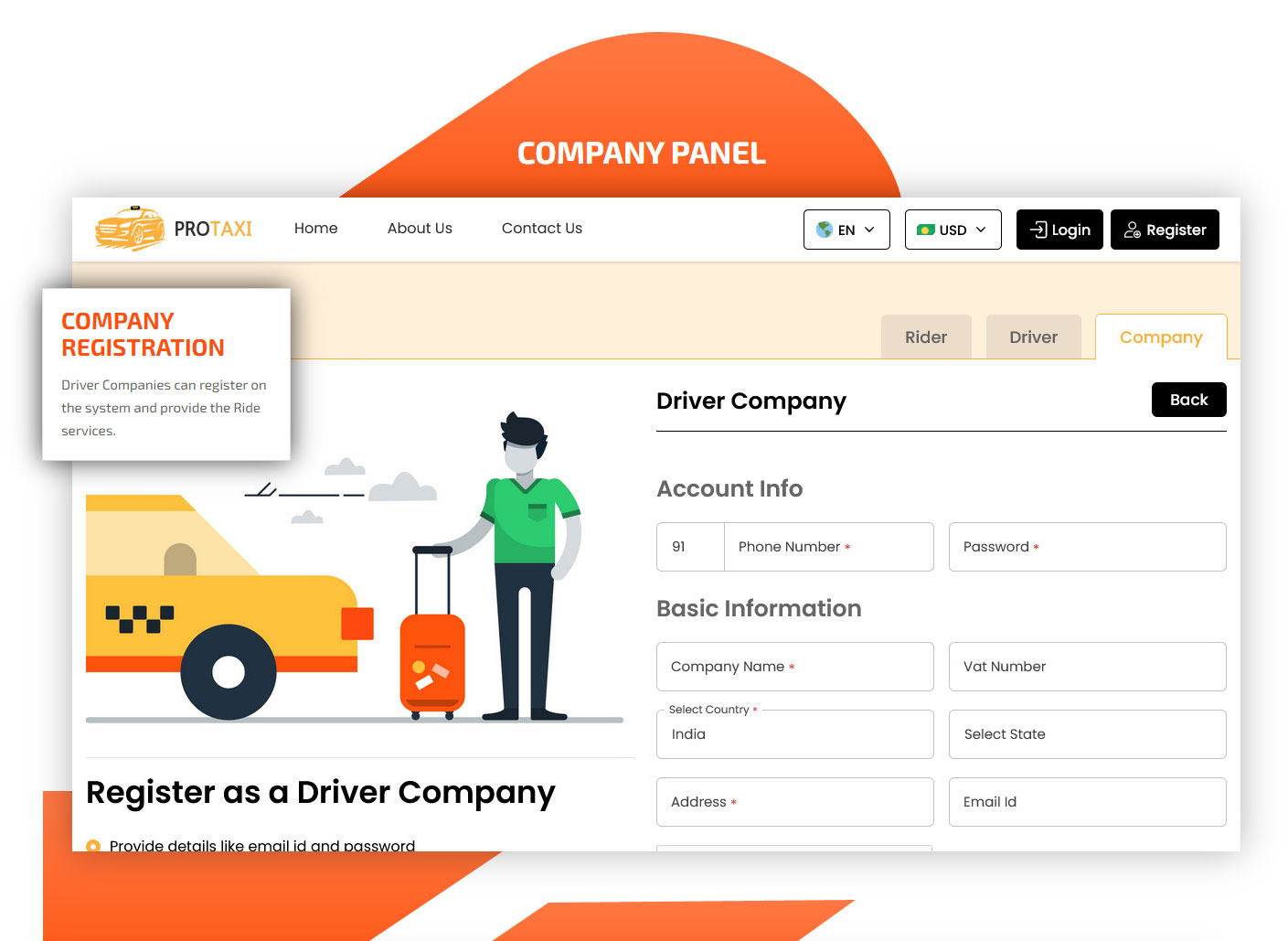 company registration
