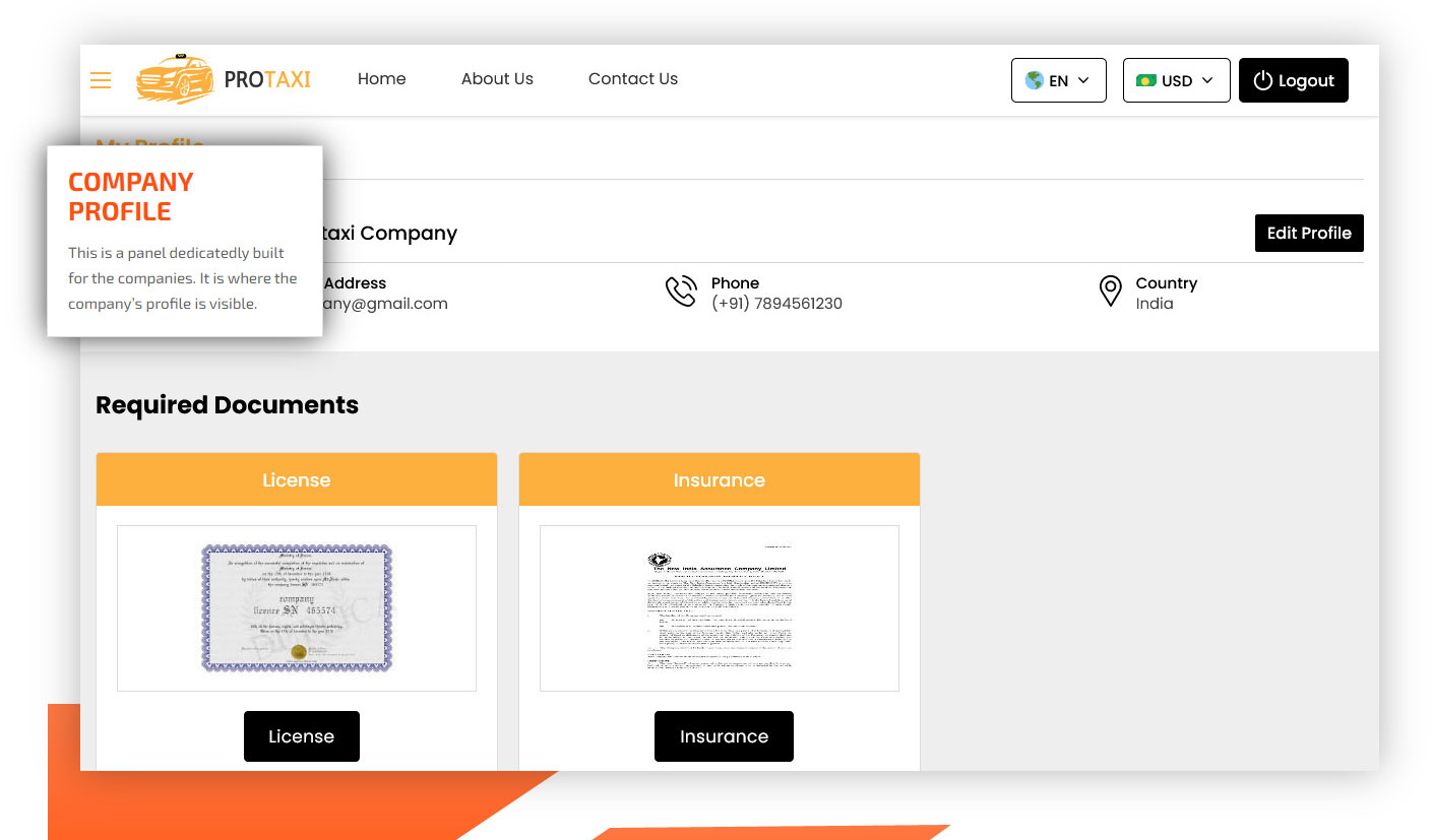 company profile