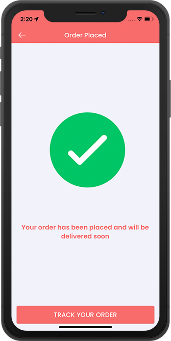 order place notification