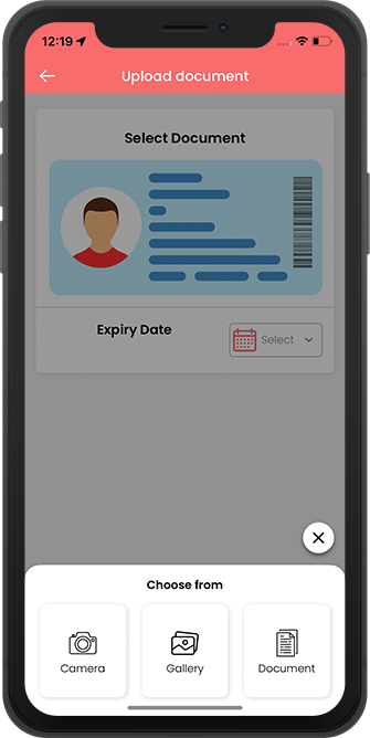 driver upload documents