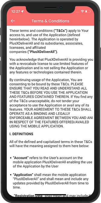 terms & condition