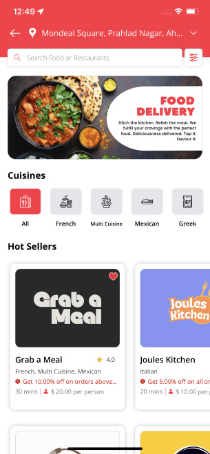 user profile setting