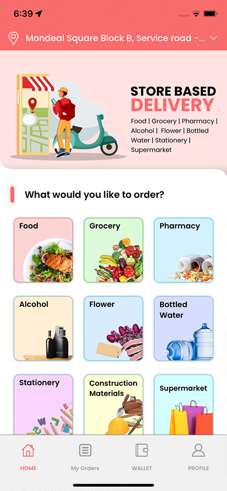 user app