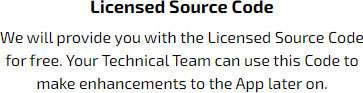 Licenced source code