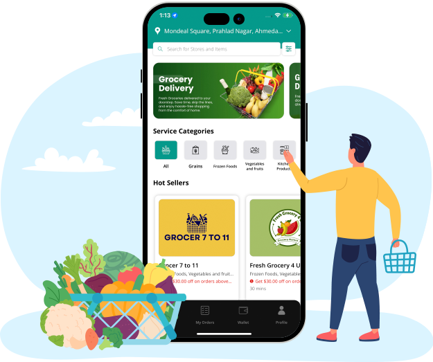 ElGrocer Clone app