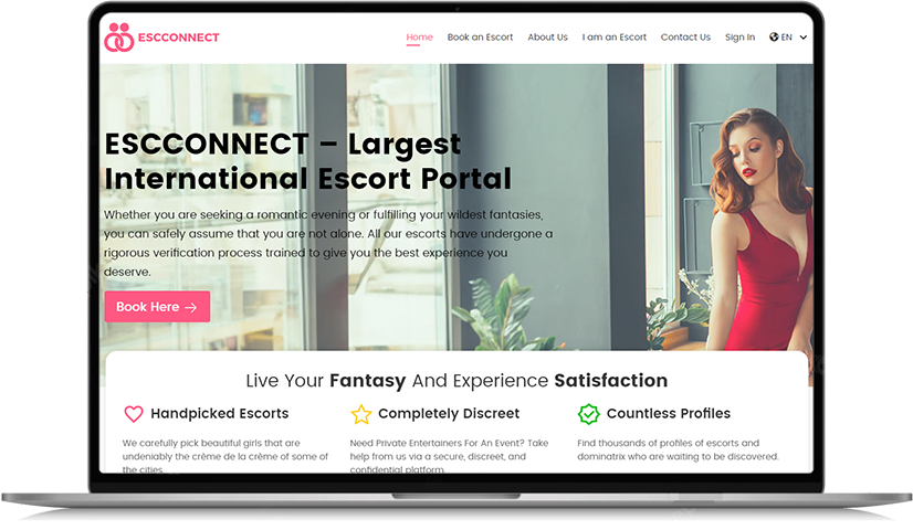 Escort Connect front web panel