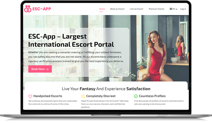 Escort Connect front web panel