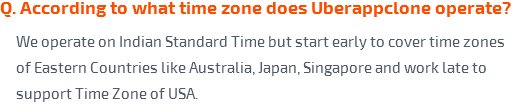 According to what time zone does esiteworld operate?