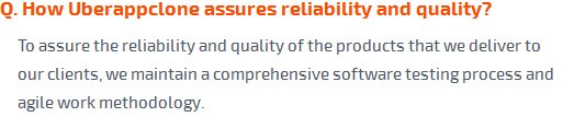 How eSiteWorld assures reliability and quality?