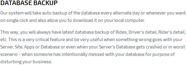 backup of database backup of database