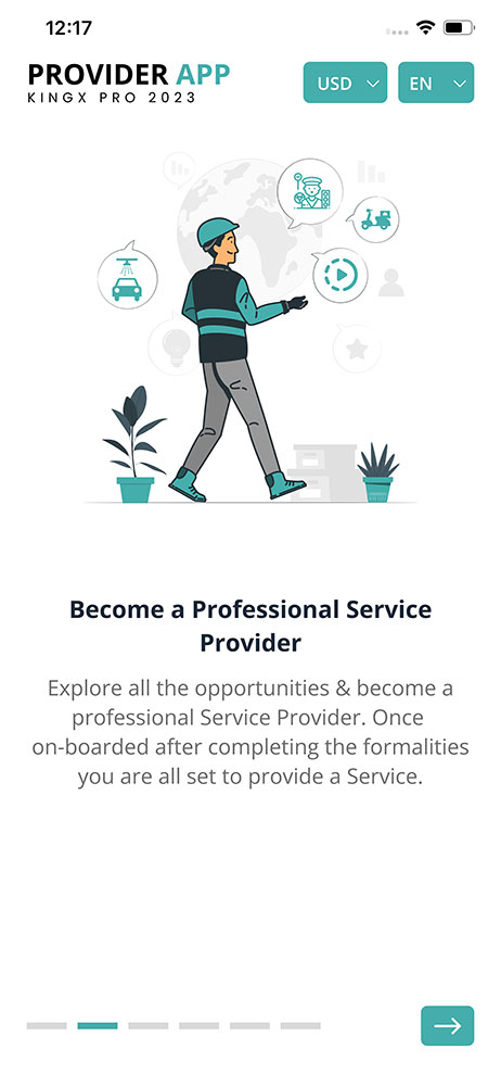 delivery driver app