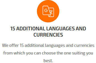 Additional Languages and Currencies