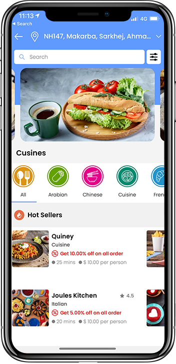 restaurant menu
