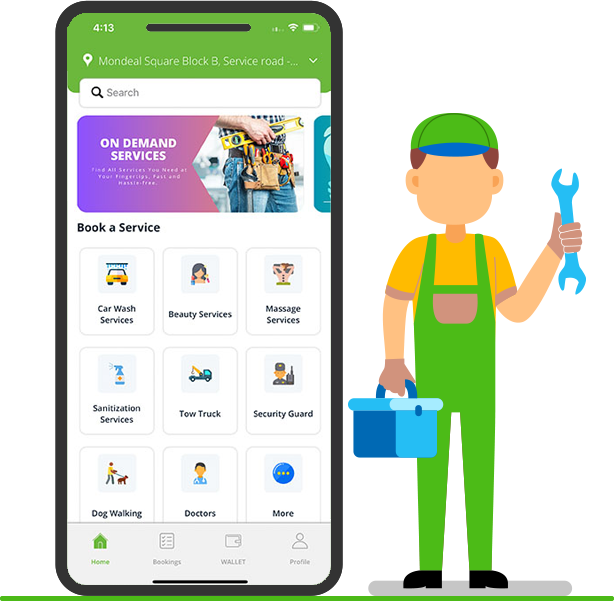 Handyman App Development Company | Uber for Handyman