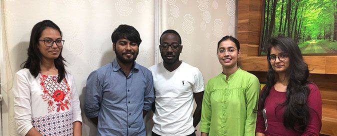 our client from Uganda