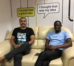 our client from Zambia