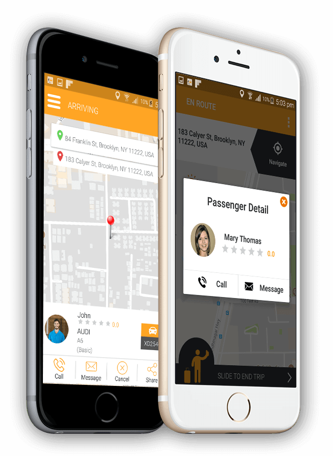 taxi booking app