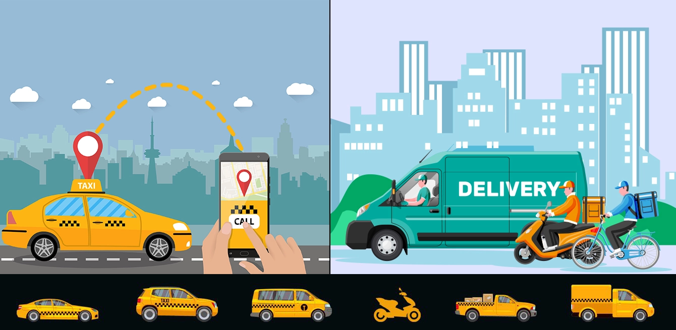 ride and delivery service business solution