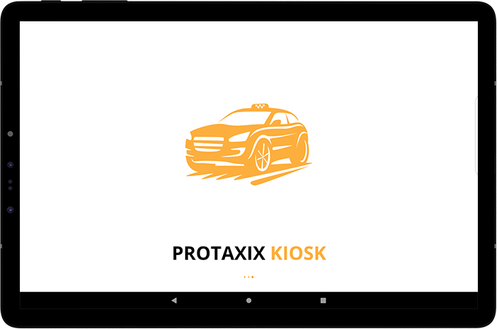 kiosk app for taxi booking