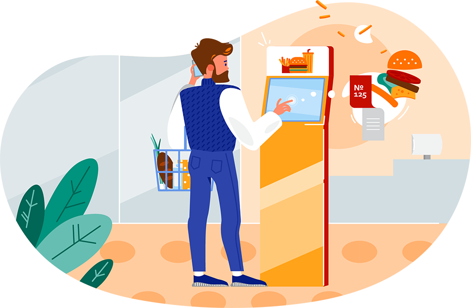 Food kiosk app