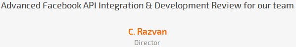 Mr. C. Razvan review