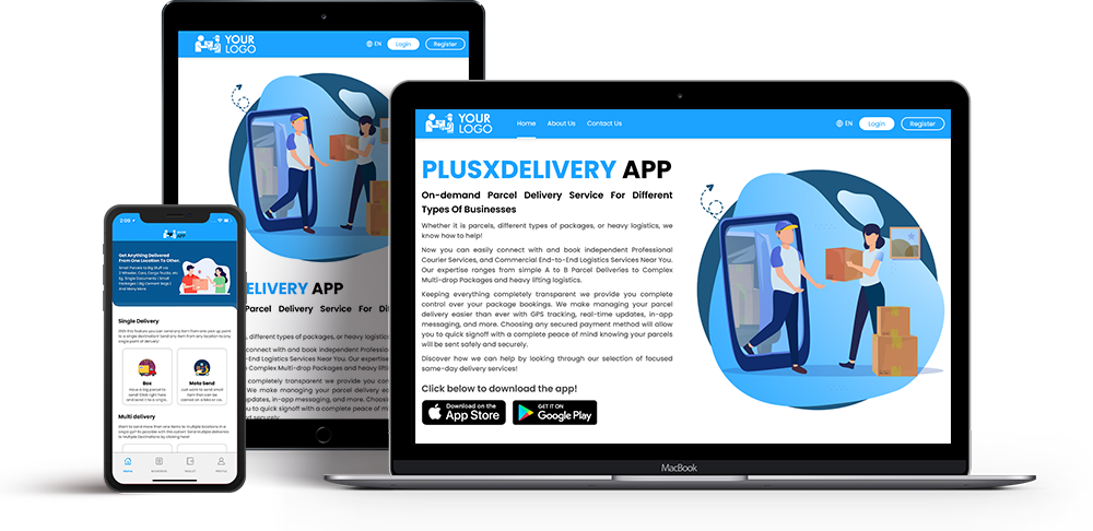 Delivery clone web admin panel