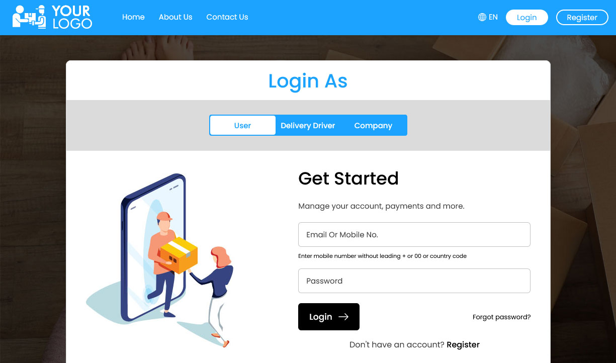 Login