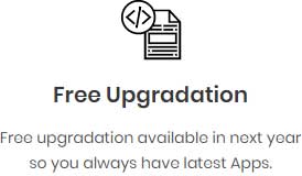 Free upgradation