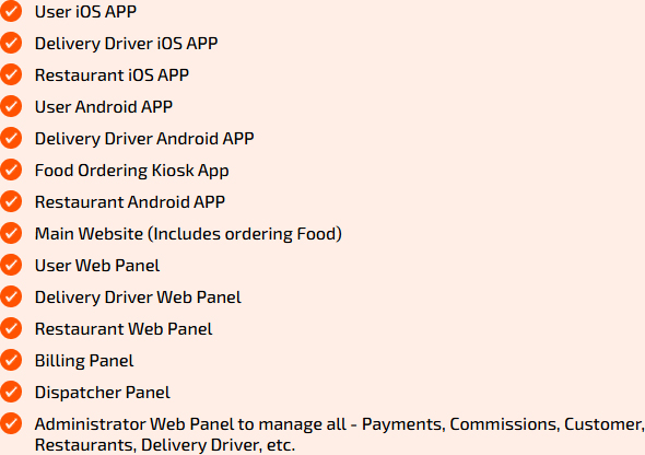 on demand pizza delivery app