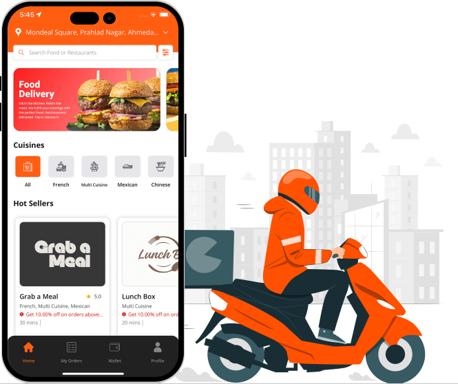 pizza delivery app development