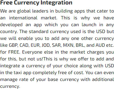 Free Currency Integration