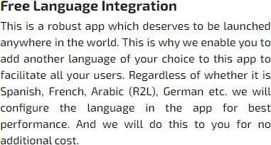 Free Language Integration